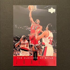 Michael Jordan Basketball Card